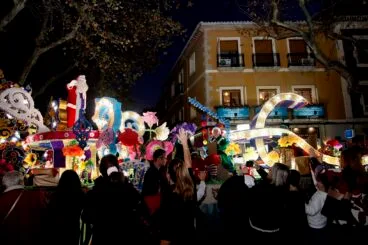 Papá Noel en su visita a Dénia 2022 15