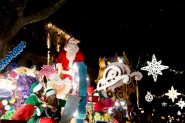 Papá Noel en su visita a Dénia 2022 16