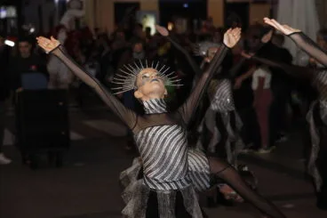 Papá Noel en su visita a Dénia 2022 18