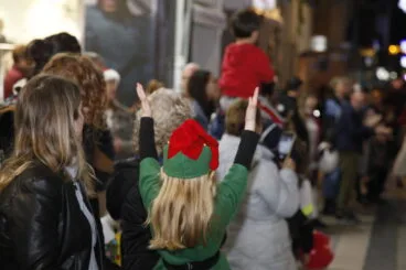 Papá Noel en su visita a Dénia 2022 20