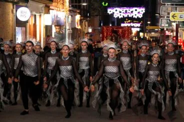 Papá Noel en su visita a Dénia 2022 21