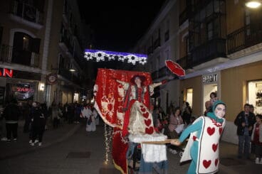 Papá Noel en su visita a Dénia 2022 24