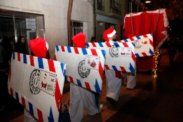 Papá Noel en su visita a Dénia 2022 26