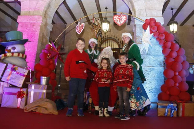 papa noel en su visita a denia 2022 41