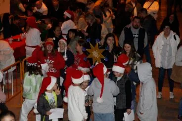 Papá Noel en su visita a Dénia 2022 43