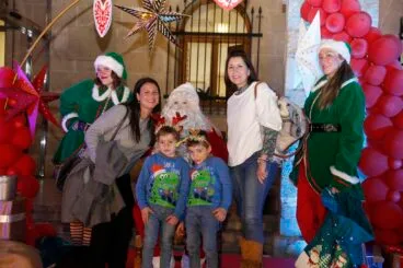 Papá Noel en su visita a Dénia 2022 45