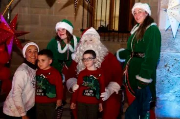 Papá Noel en su visita a Dénia 2022 47