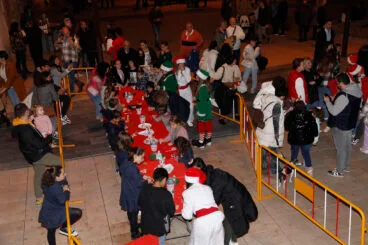 Papá Noel en su visita a Dénia 2022 49