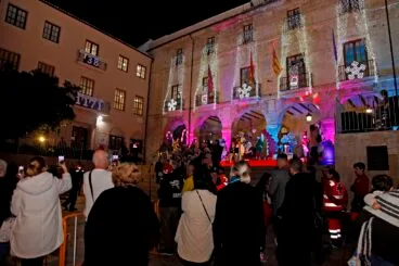 Papá Noel en su visita a Dénia 2022 55