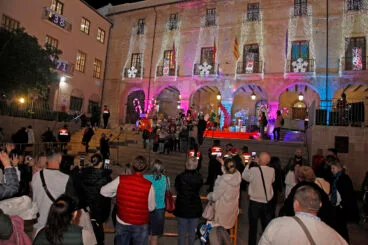 Papá Noel en su visita a Dénia 2022 56