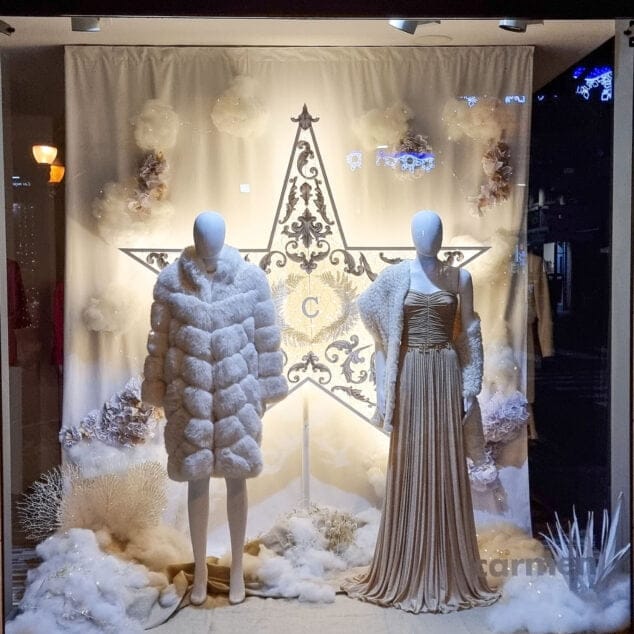 Imagen: Primer premio de escaparates navideños para Carmen Collection
