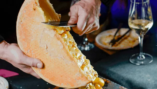 raclette de la casa del raton