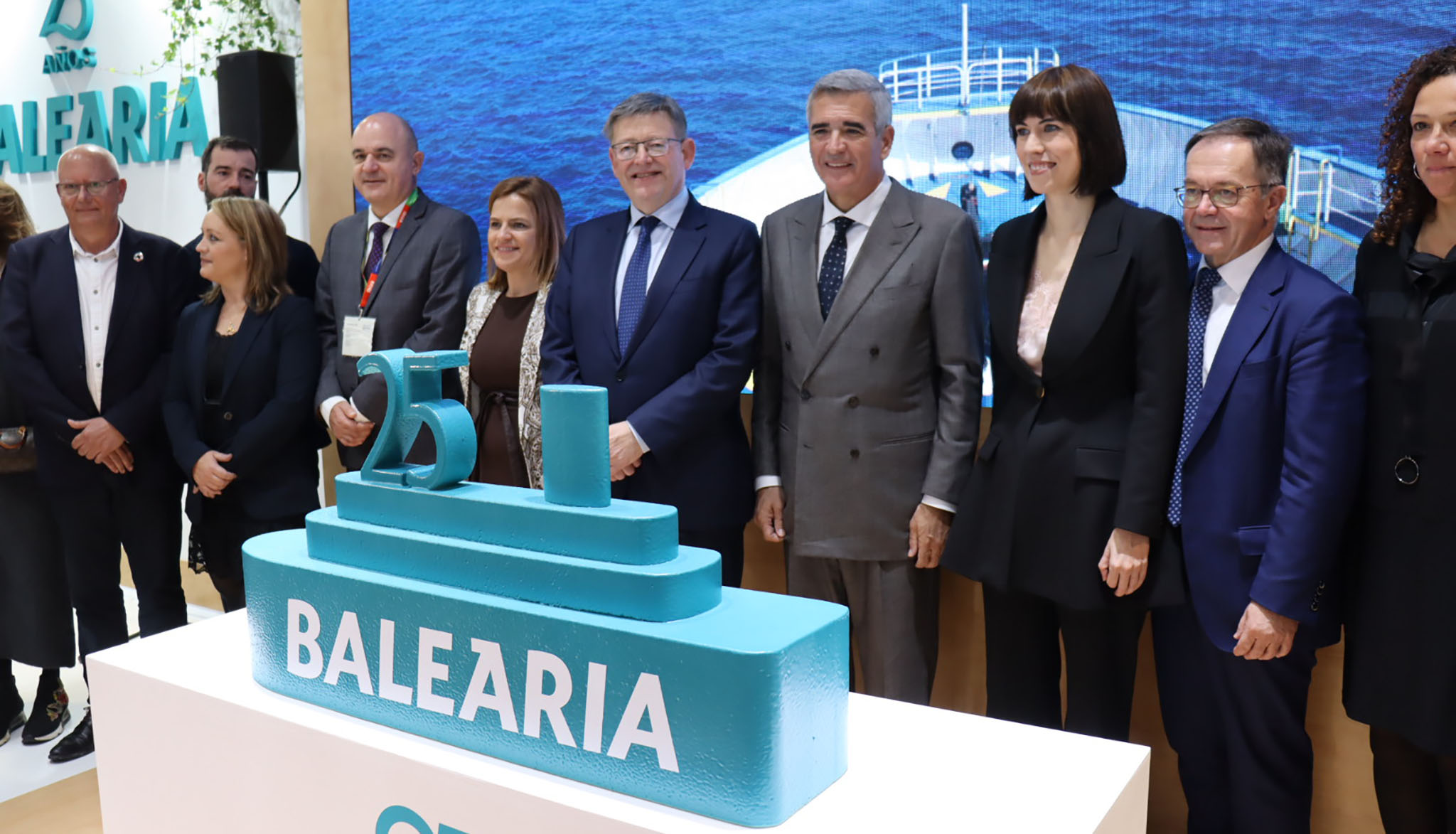 Baleària celebra su 25 aniversario en FITUR