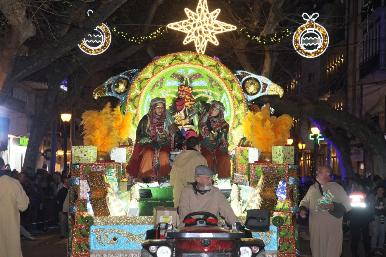 Carroza de Baltasar en Dénia