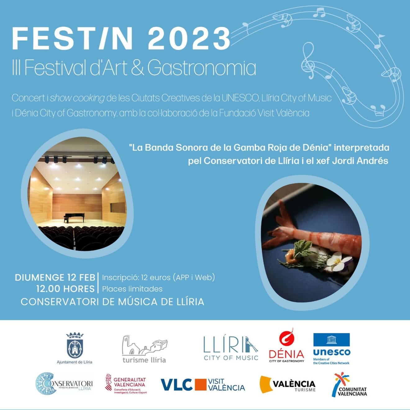 Cartel del FestIN de Lliria