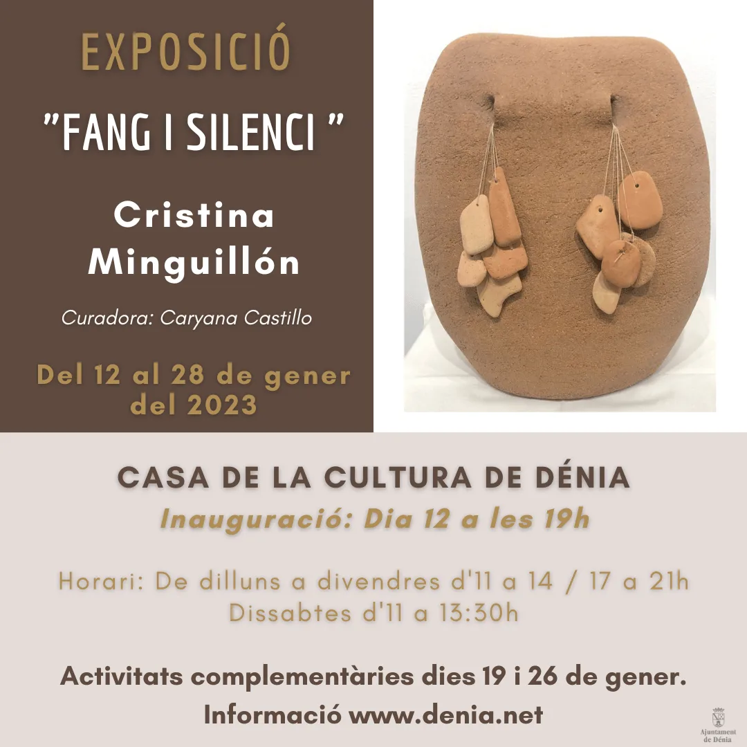 Cartel de la exposición Barro y Silencio