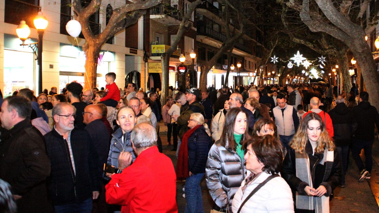 Centro de Dénia abarrotado
