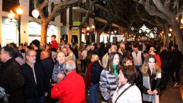 Centro de Dénia abarrotado