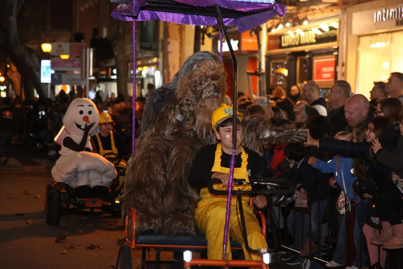Chewbacca durante la cabalgata de Dénia