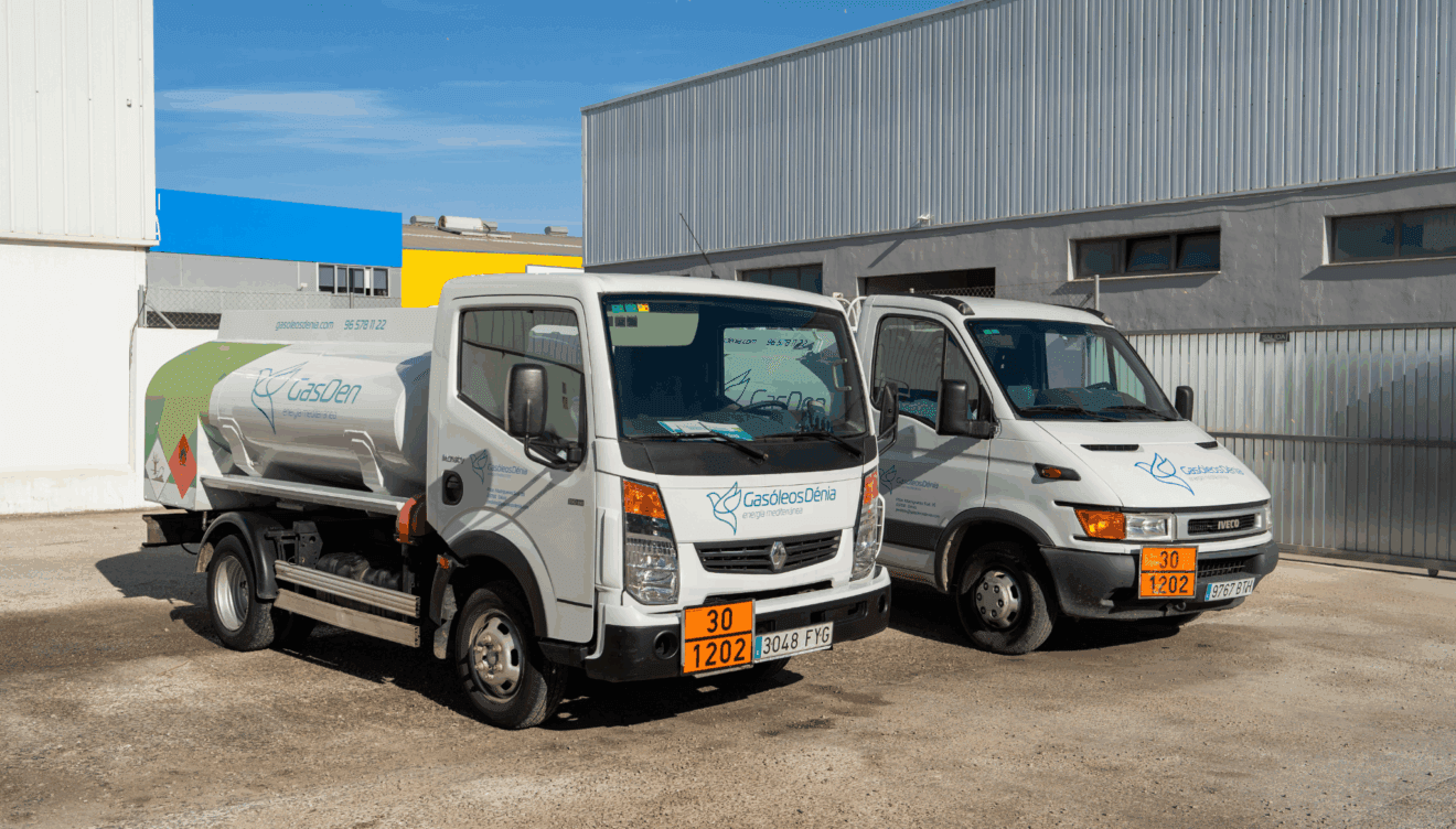 Combustible a domicilio con los camiones de Gasden