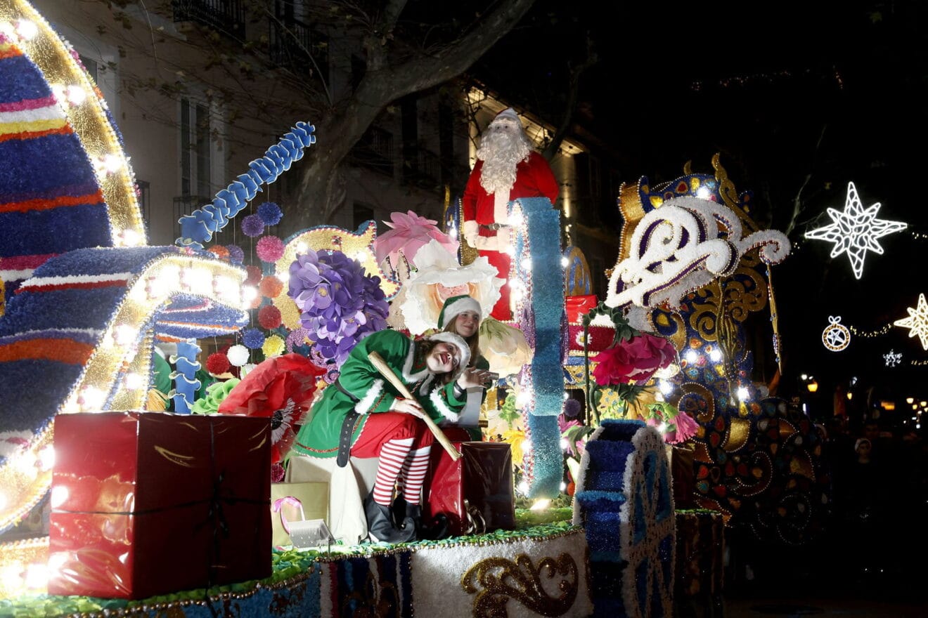 Desfile de Papá Noel en Dénia