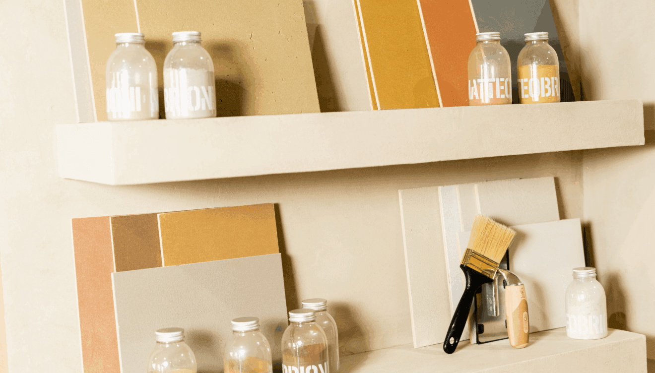 Diferentes pinturas y brochas para tus paredes en Concept