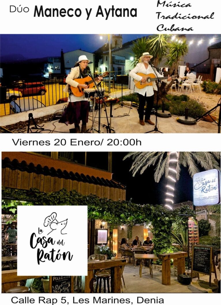 Dúo Maneco y Aytana en La Casa del Ratón
