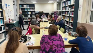 encuentro del club de lectura de uned