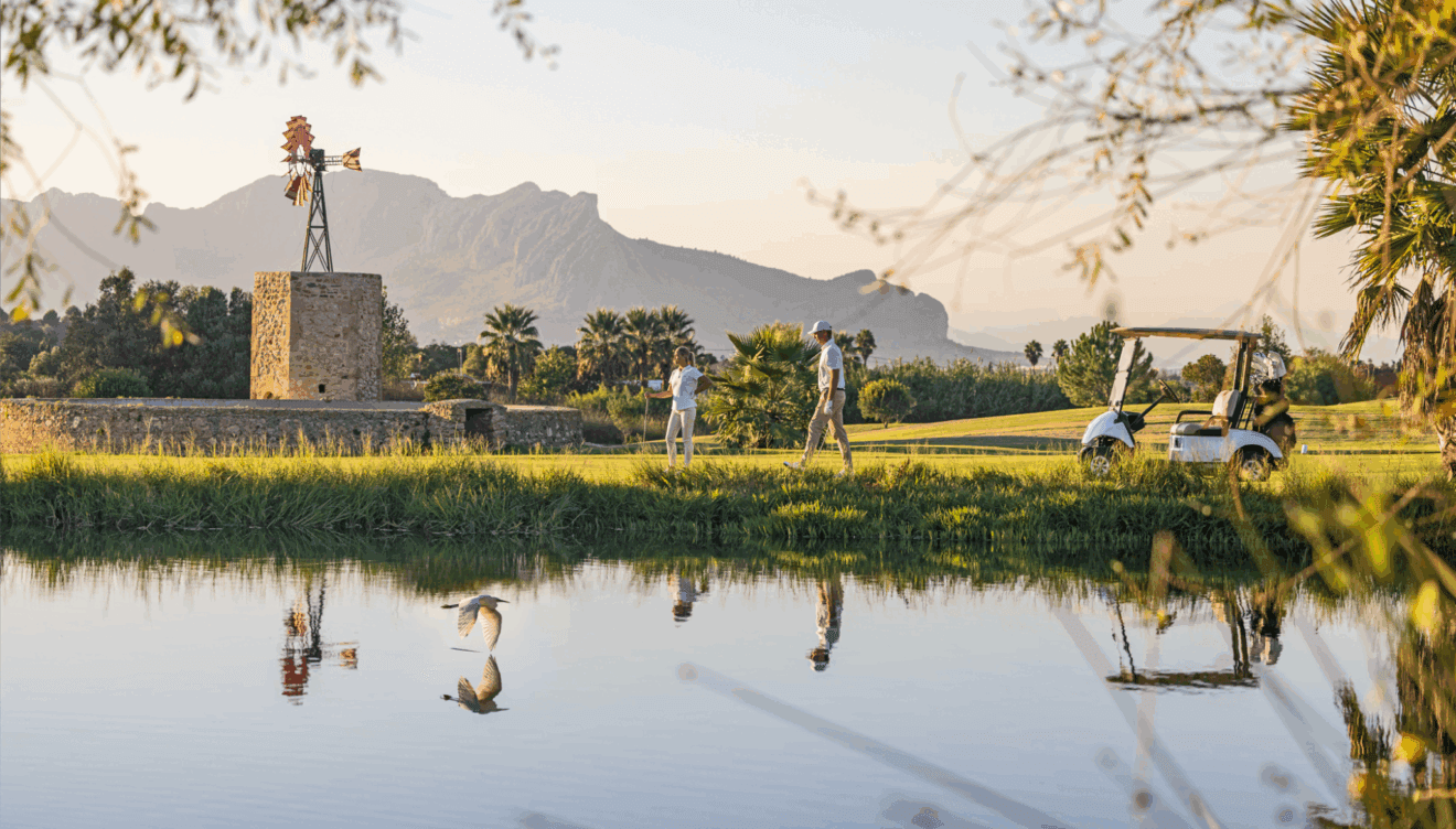 Fantástico campo de golf La Sella con 27 hoyos