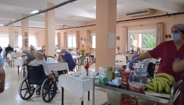 Imagen: Interior de la residencia Santa Llúcia de Dénia