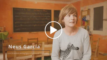 Neus Garcia, pädagogischer Koordinator und Nachhilfelehrer der 2. Klasse