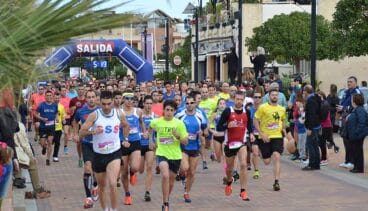 salida durante la carrera del roscon de reyes de 2016 archivo