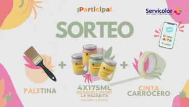 Servicolor sorteo La Pajarita
