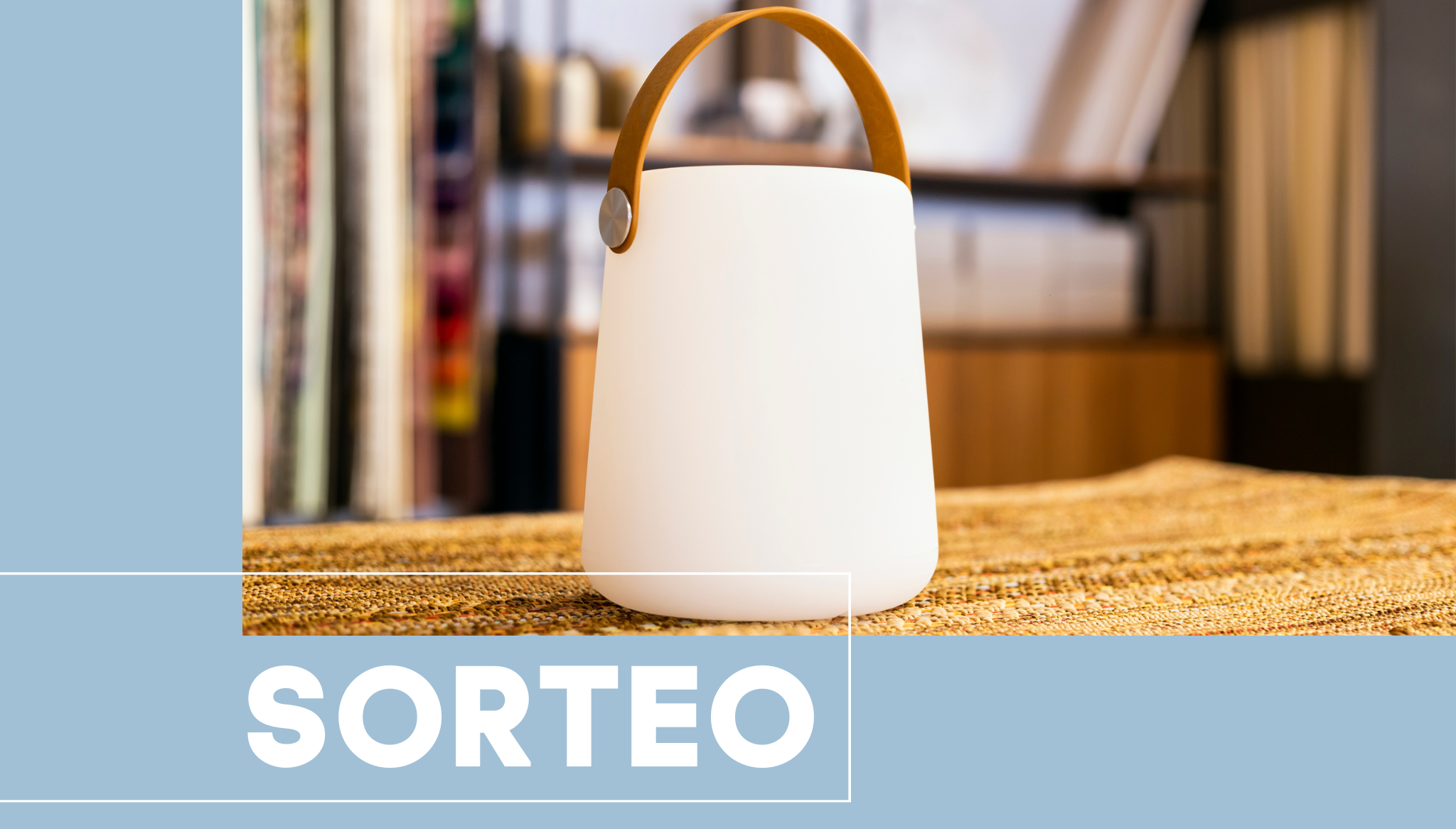 Concept by Servicolor sortea una lámpara de estilo minimalista