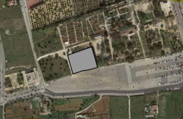 Standort der neuen Stadtgärten in Denia