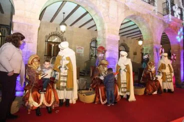 Visita de los Carteros Reales en Dénia 2023 14