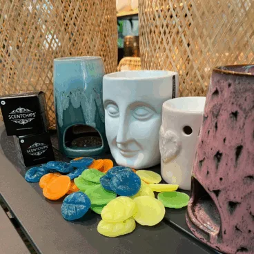 Aromas para tu hogar y quemador de incienso de cerámica