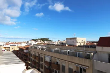 ático con vistas al centro de Dénia