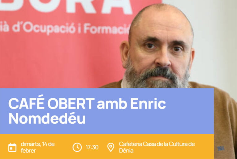 Café Obert con el secretario autonómico Enric Nomdedéu