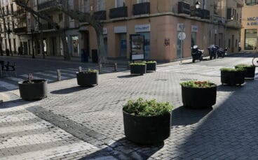 calzada en mal estado en marques de campo de denia