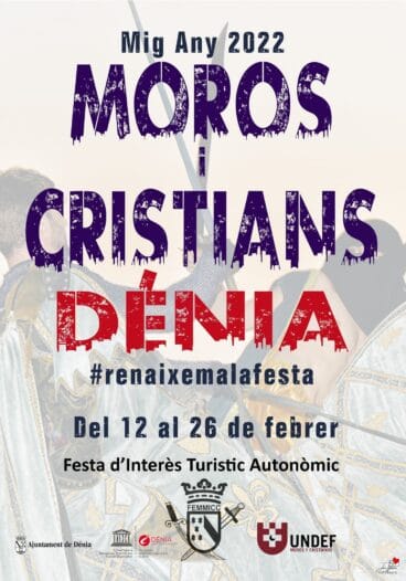 Cartel del Mig Any de Moros y Cristianos de 2022