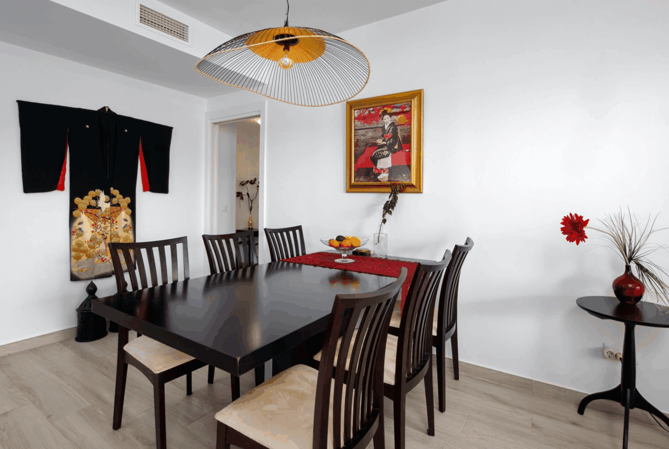 Comedor para seis personas