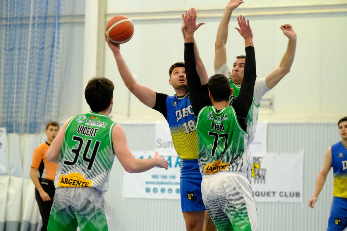 DBC Senior Masculino Nacional pierde ante Xàtiva