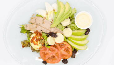 Deliciosas ensaladas en Restaurant Noguera