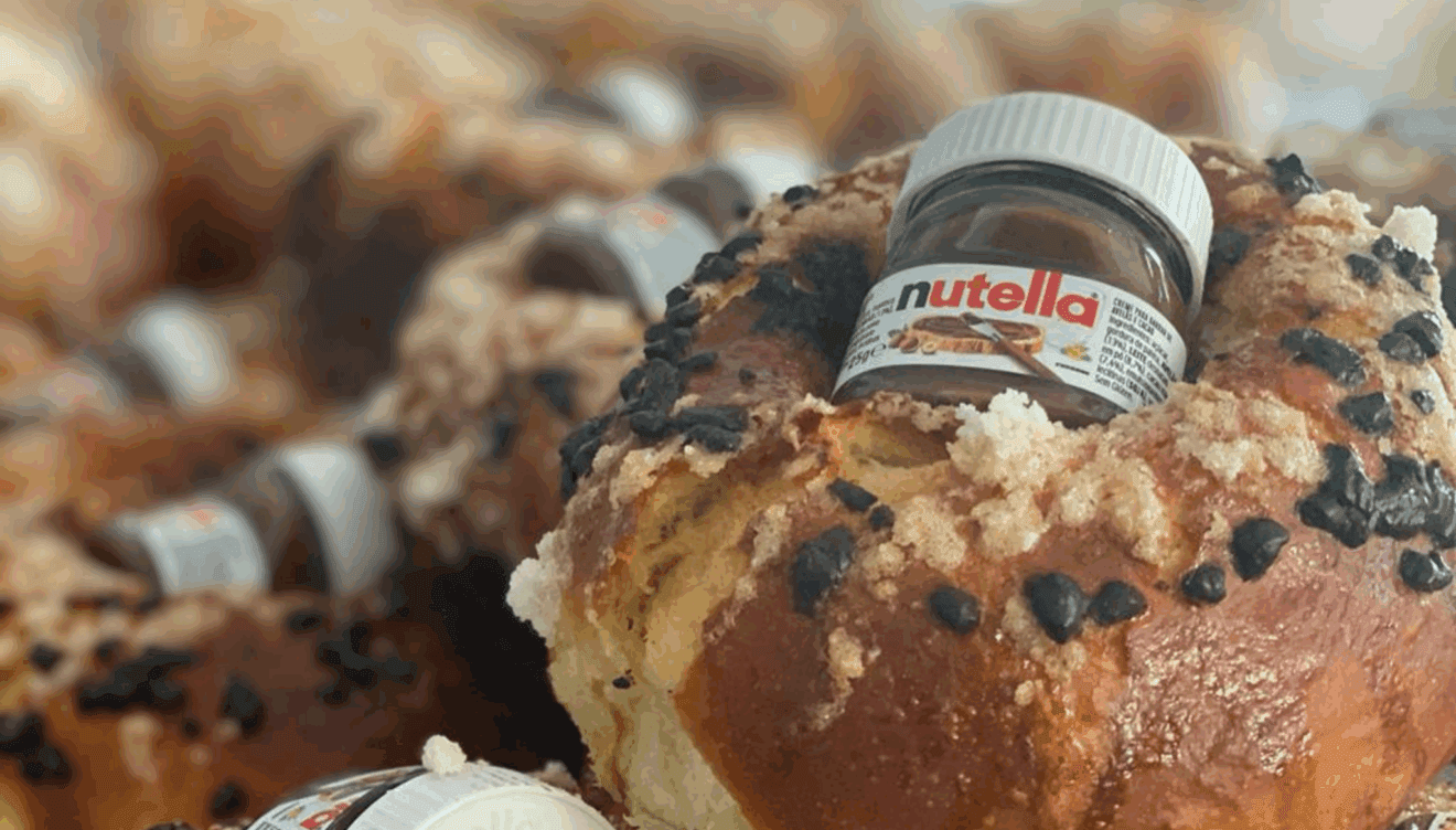 Deliciosas monas de Pascua con Nutella en Verdú