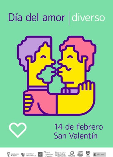 ‘Día del amor diverso’ en el San Valentín de Dénia