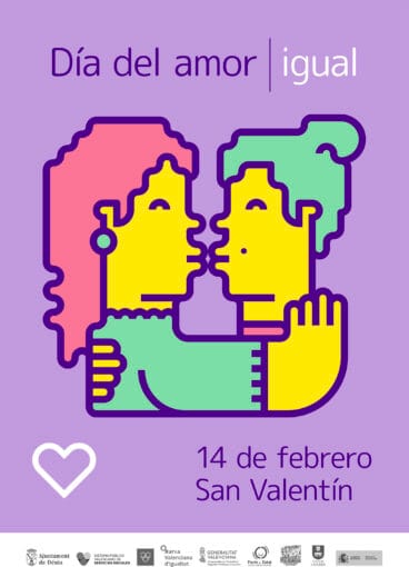 ‘Día del amor igual’ en el San Valentín de Dénia