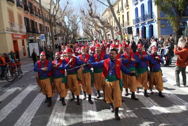 Vollständiges Programm der Mig Any of Moors and Christians Dénia 2026: Zeitplan und Veranstaltungen 5 Bild: Offizieller Beitrag von Dénia zur MiG Any 2023