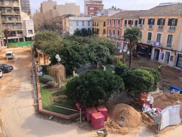 Estado actual de la Glorieta