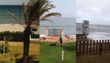 evolucion de la playa de blay beach